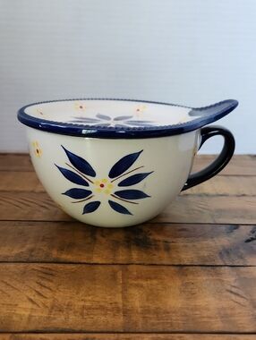 Temptations OLD WORLD Ceramic Lidded Soup Mug